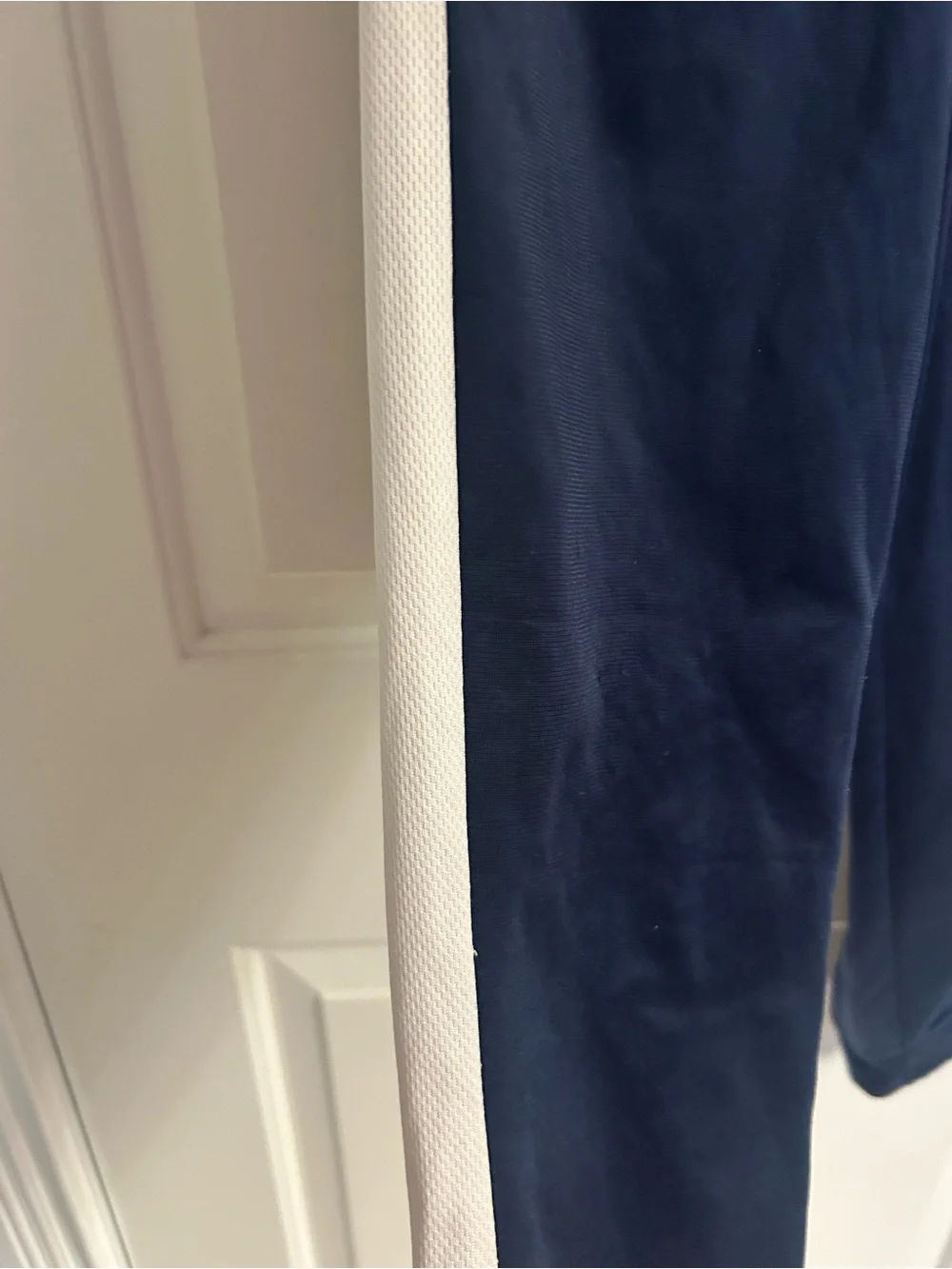 jumping beans Navy Athletic Pants with White Side Stripes